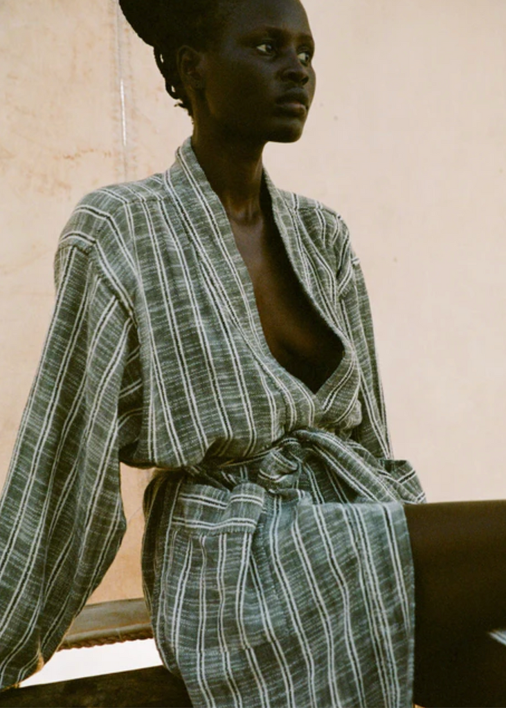 Mizar + Alcor | Basil Robe