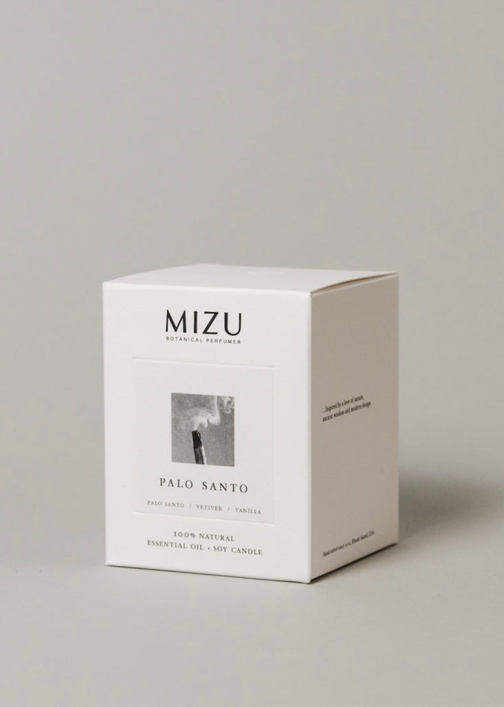 Mizu | Palo Santo Essential Oil Candle