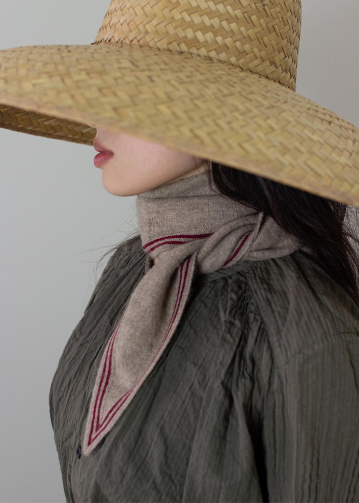 Oats + Rice | Neck Scarf | Mocha