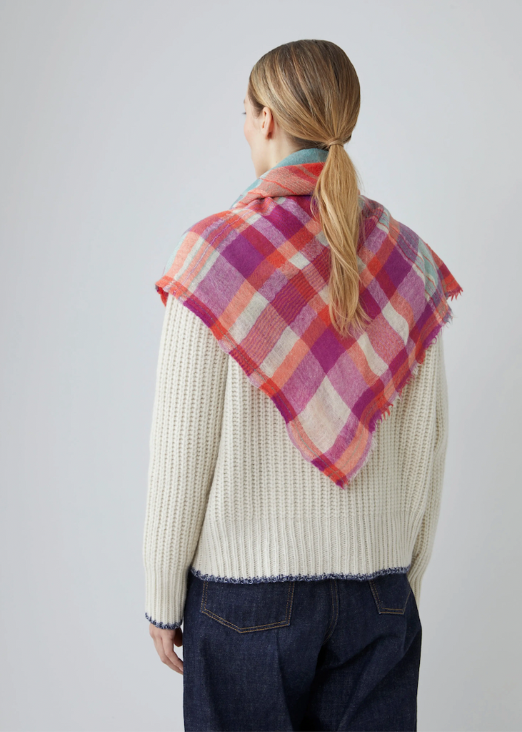 Moismont | Chaï Foulard No 752 | Azalea