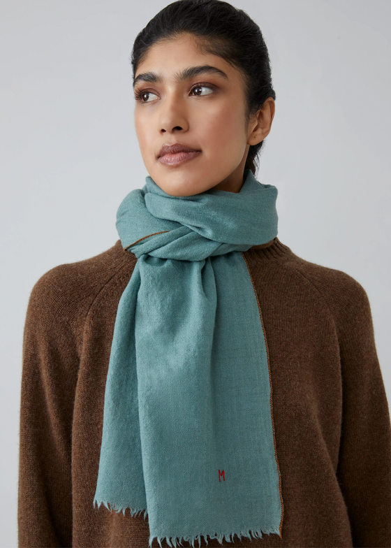 Moismont | Colorama Echarpe No 100 | Celeste Blue