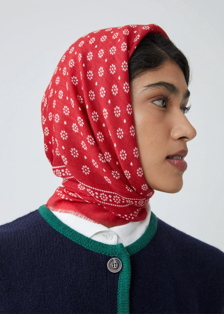Moismont | Olaf Foulard No 676 | Carmin