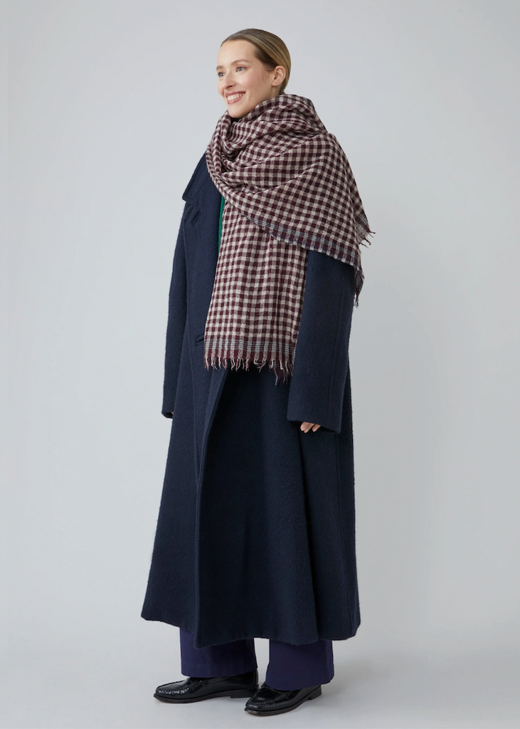 Moismont | Vichy Echarpe No 693 | Fig