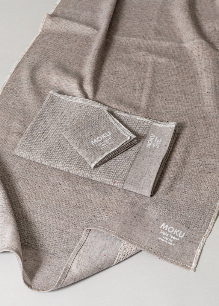 Moku Light Hand Towel | Grey