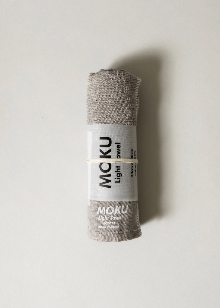 Moku Light Hand Towel | Grey