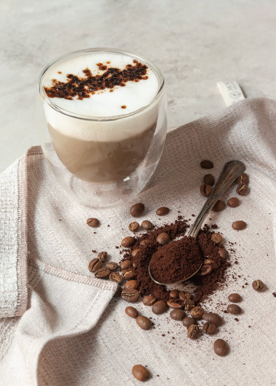 Moku Organic Cotton Towel | Coffee