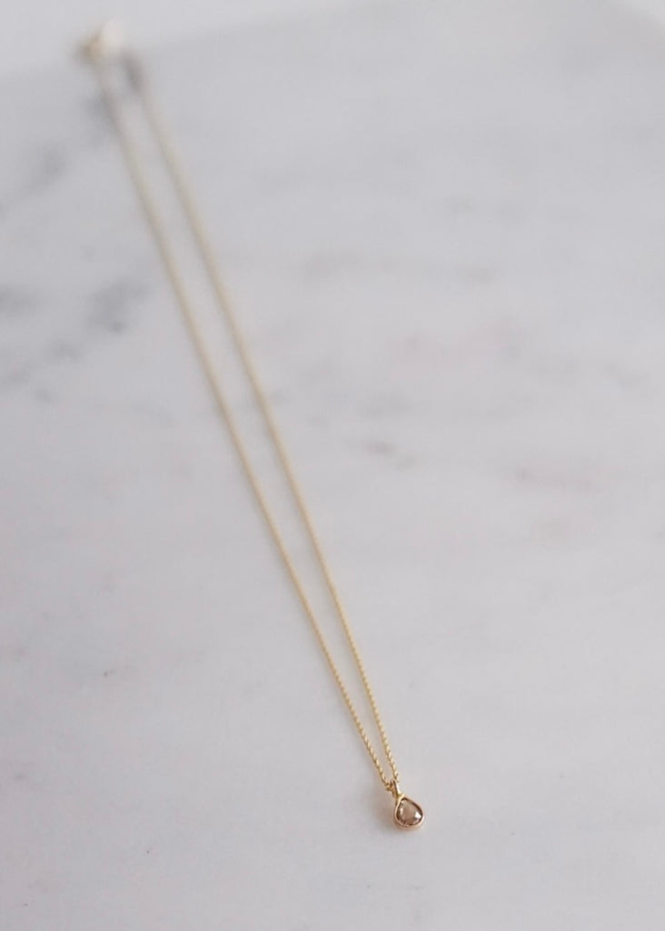Monica Riley | Brown Rose Cut Diamond Necklace