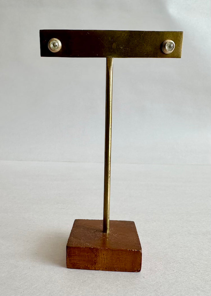 Monica Riley | Diamond + Yellow Gold Earrings