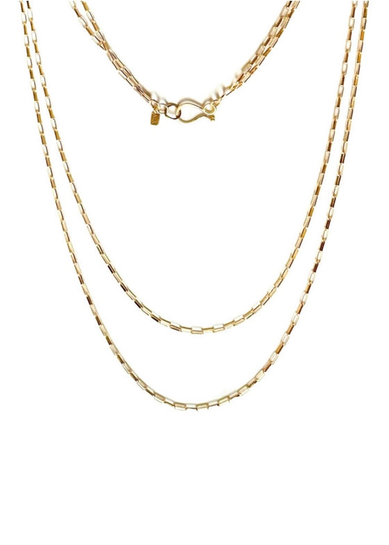 Monica Riley | Double Strand Cable Chain Necklace