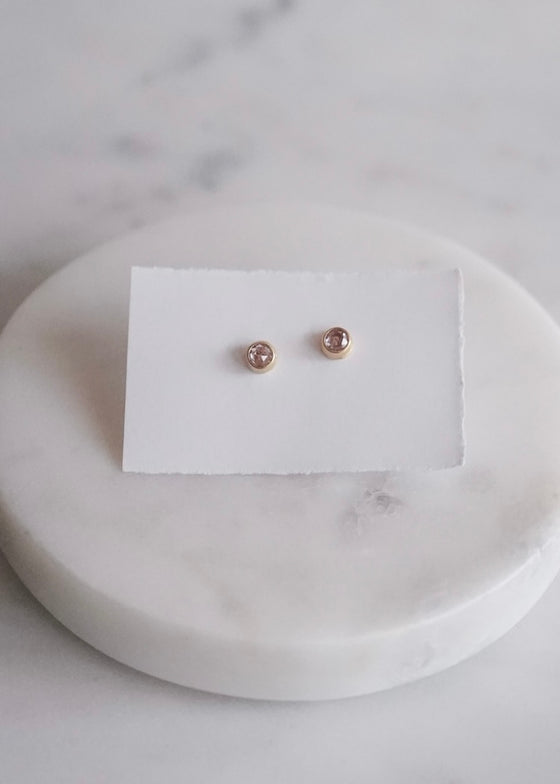 Monica Riley | Lavender Sapphire Studs