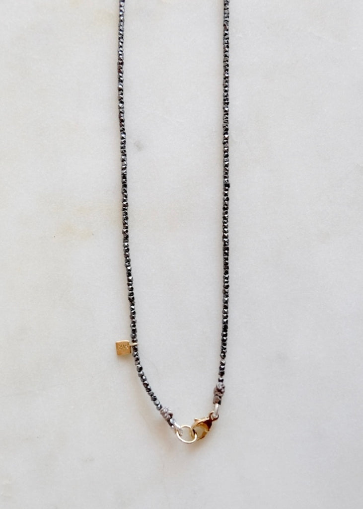 Monica Riley | Sapphire + Diamond Charms Cluster Necklace