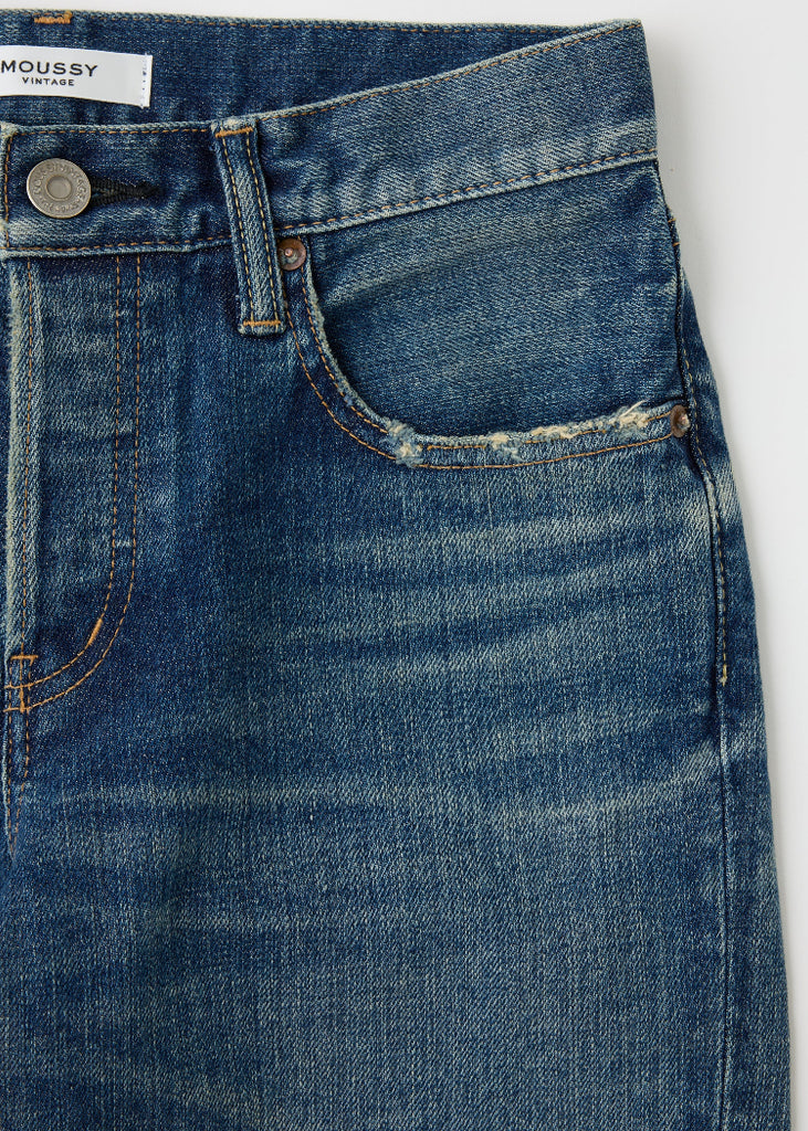 Moussy | Hadley Straight Low Jean