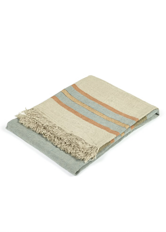 Libeco | The Belgian Guest Towel | Multi Stripe