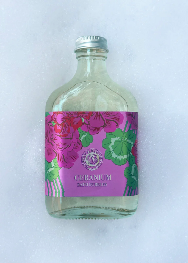 Murphy & Daughters | Bath Bubbles in a Bottle | Geranium