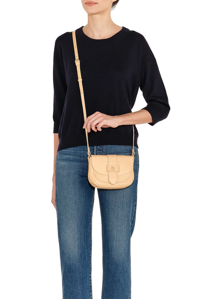 Fausta Small Crossbody Bag | Natural