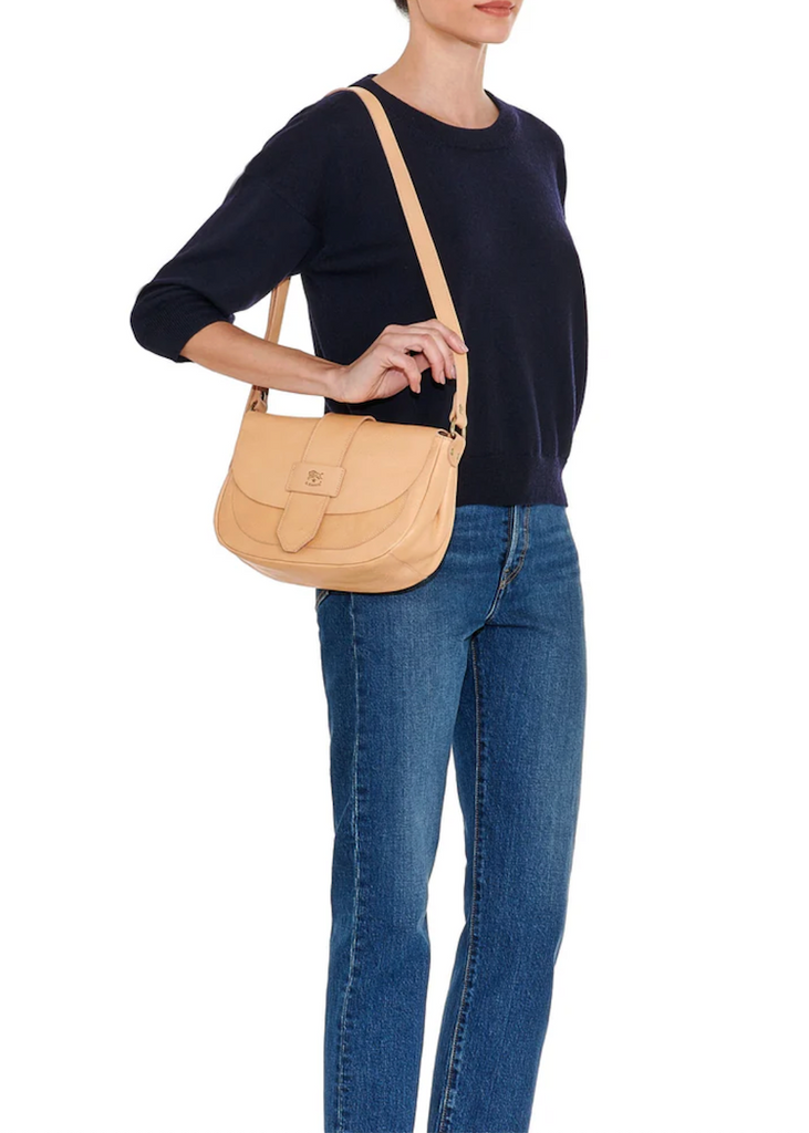 Natural | Fausta Small Crossbody Bag