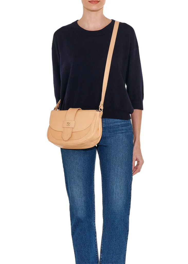 Natural | Fausta Small Crossbody Bag