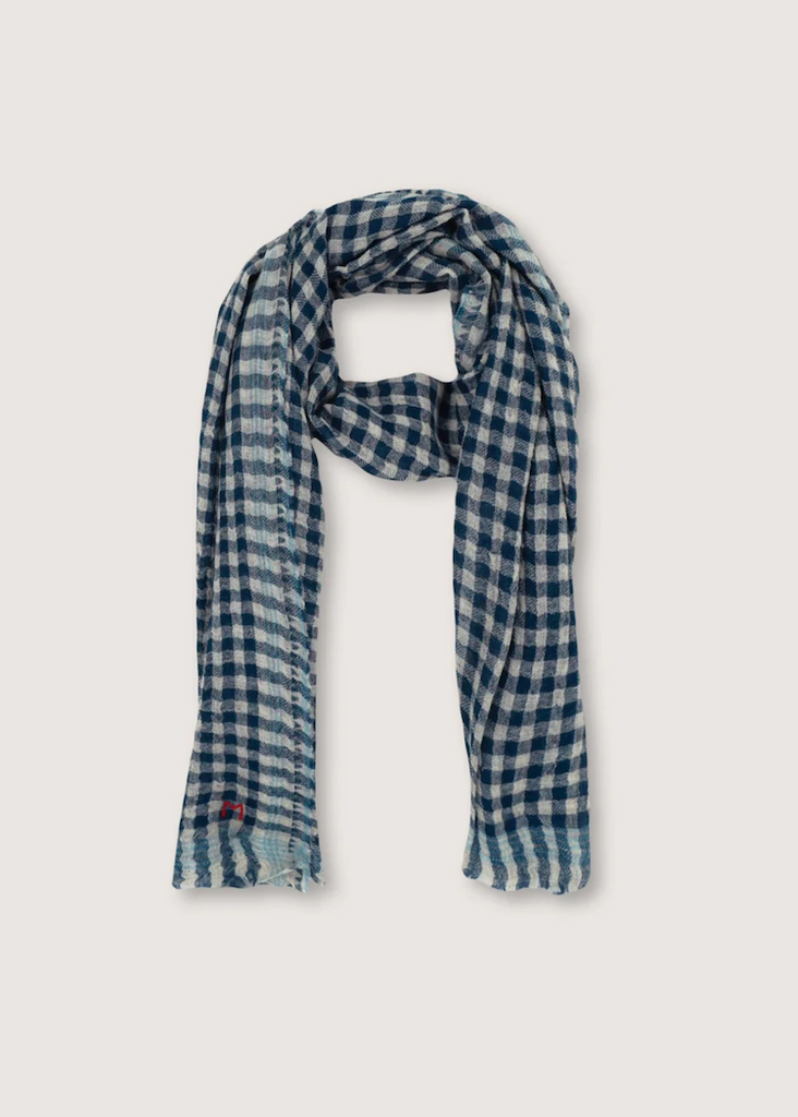 Navy Echarpe No 693 Scarf
