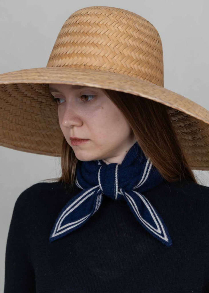 Oats + Rice | Neck Scarf | Navy