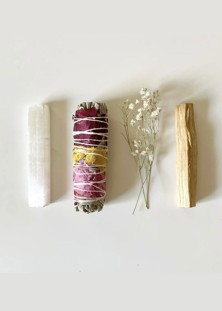 Nectar Republic | Healing Floral Sage Smudge Bundle