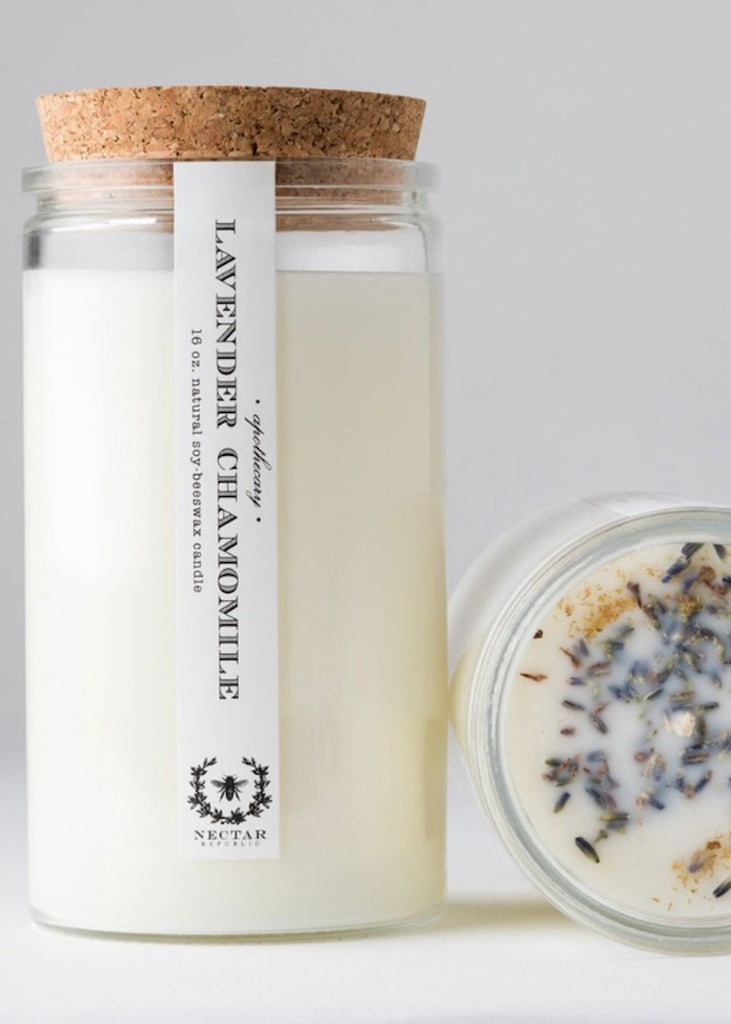 Nectar Republic | Lavender Chamomile Apothecary Candle