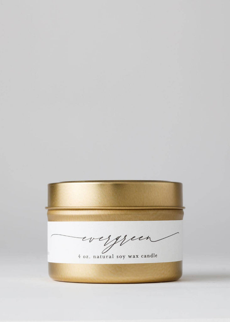 Nectar Republic | Evergreen Tin Soy Candle