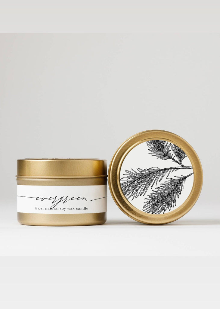 Nectar Republic | Evergreen Tin Soy Candle