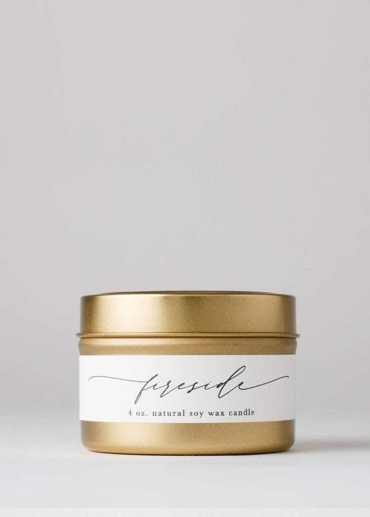 Nectar Republic | Fireside Tin Soy Candle