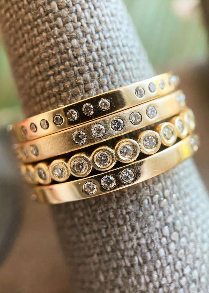 Nikki Nation | Diamond Bezel Ring