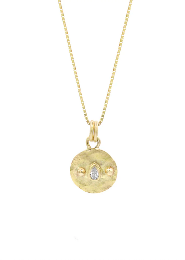 Nikki Nation | Pear Coin Necklace