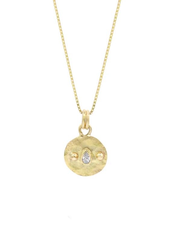 Nikki Nation | Pear Coin Necklace