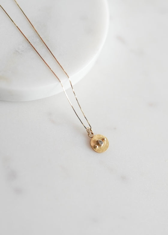 Nikki Nation | Pear Coin Necklace