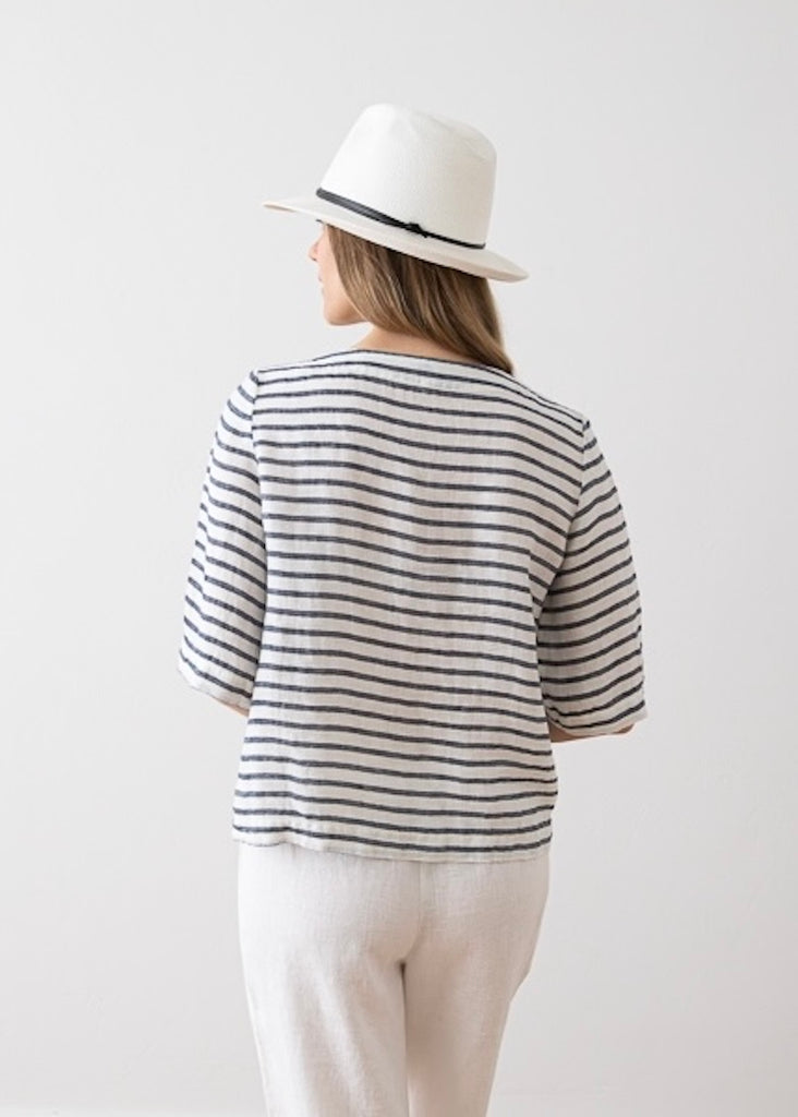 Solaire Linen | Nora Blouse