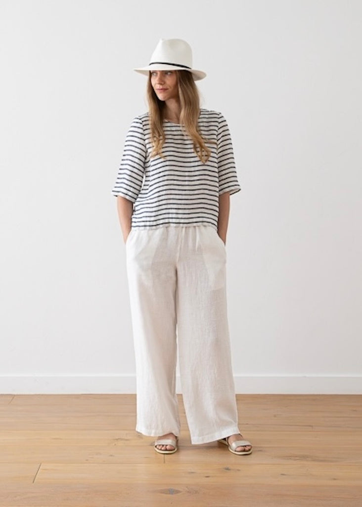 Solaire Linen | Nora Blouse