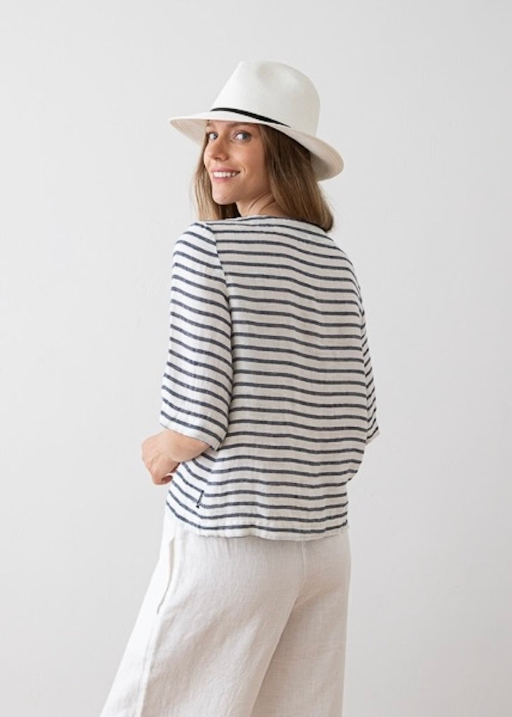 Solaire Linen | Nora Blouse