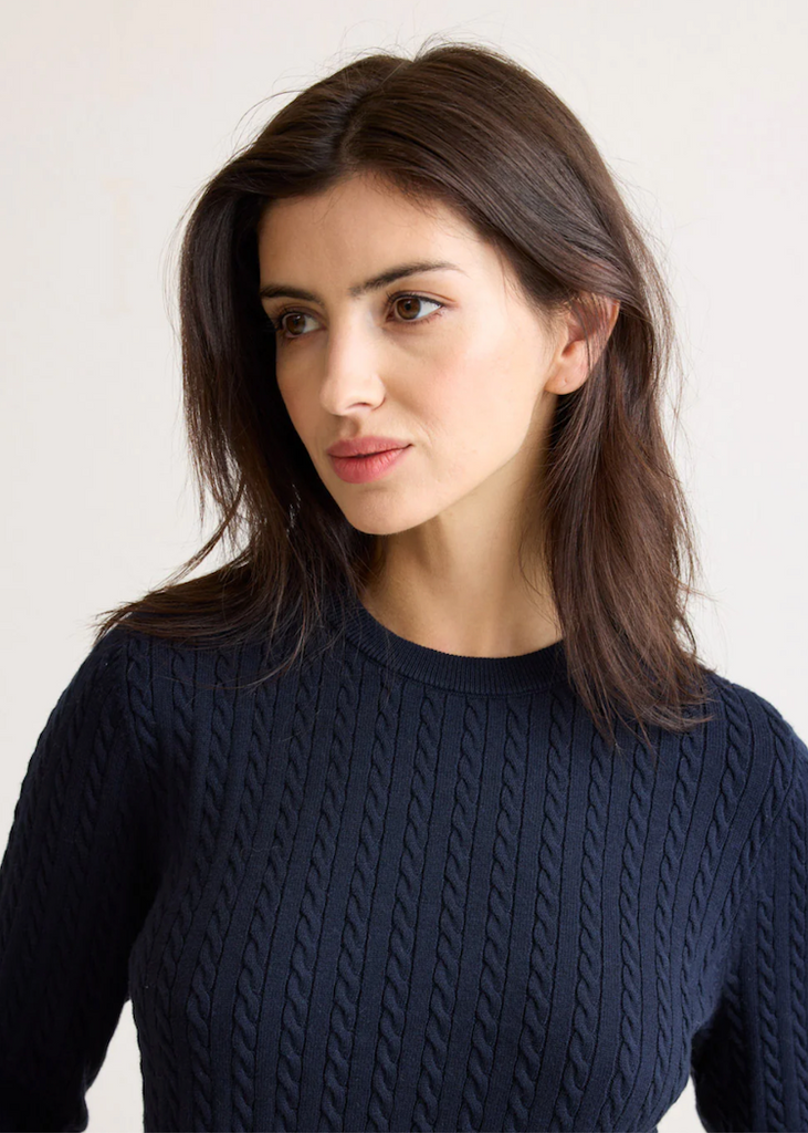 Not Monday | Saylor Cable Crewneck