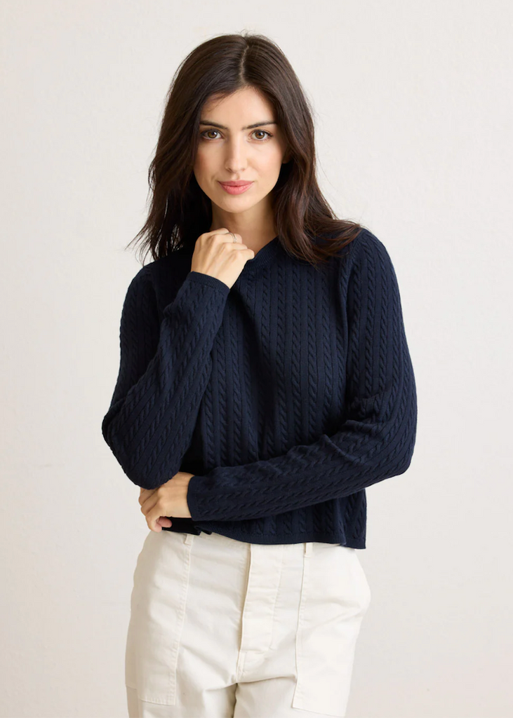 Not Monday | Saylor Cable Crewneck