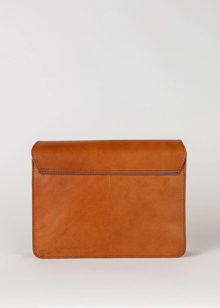O My Bag | Audrey Satchel in Cognac Classic Leather