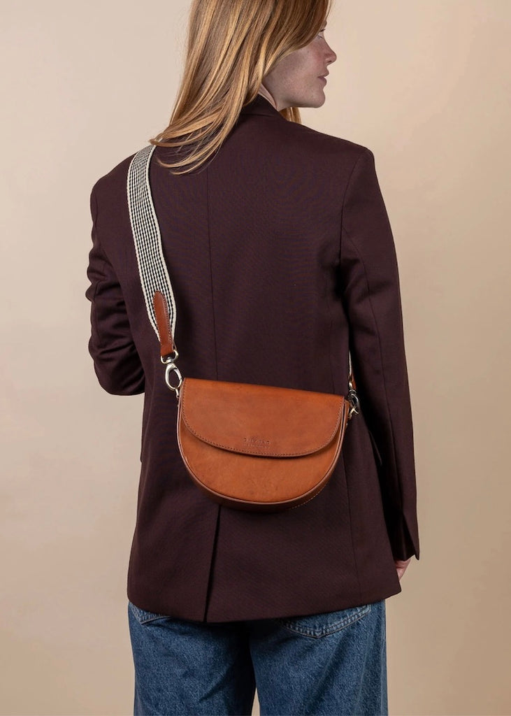O My Bag | Ava Cognac Classic Leather