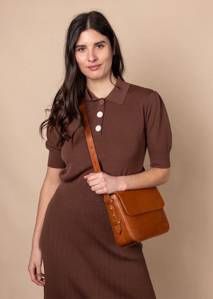 O My Bag | Gina Bag in Cognac Classic Leather