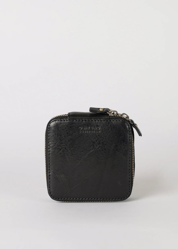 O My Bag | Jewelry Box Black Stromboli Leather