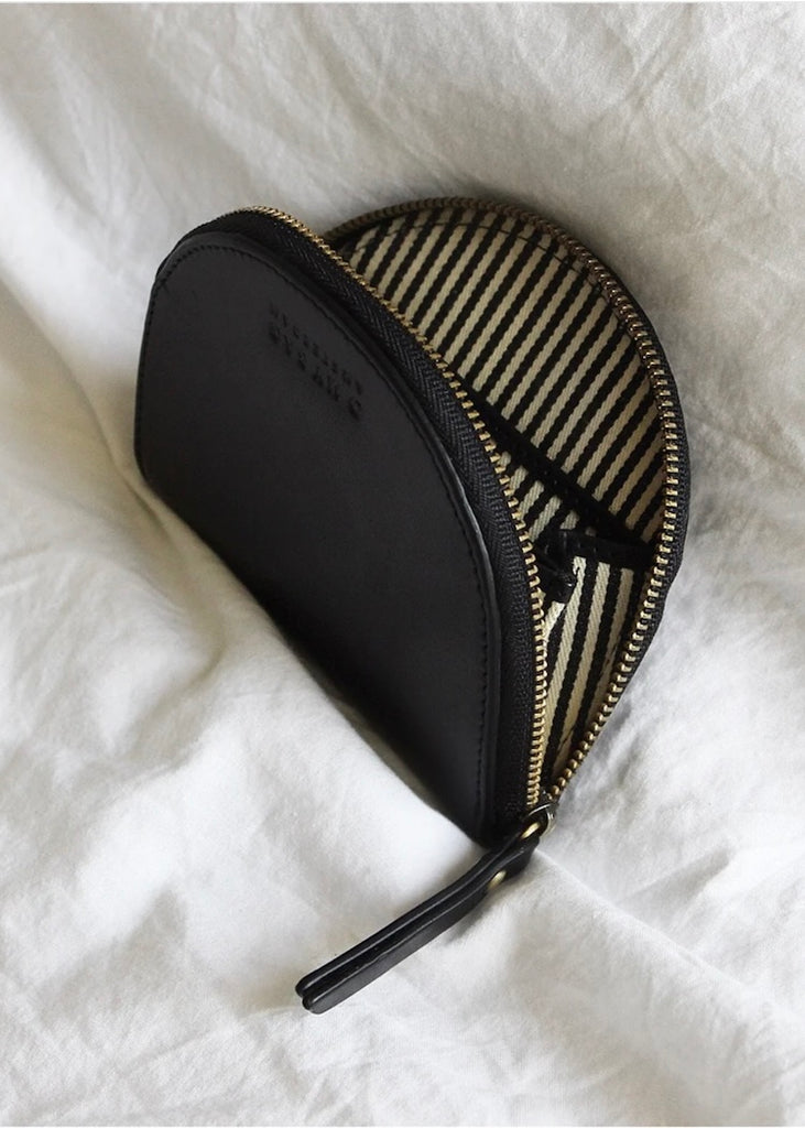O My Bag | Laura Coin Purse in Black Classic Leather
