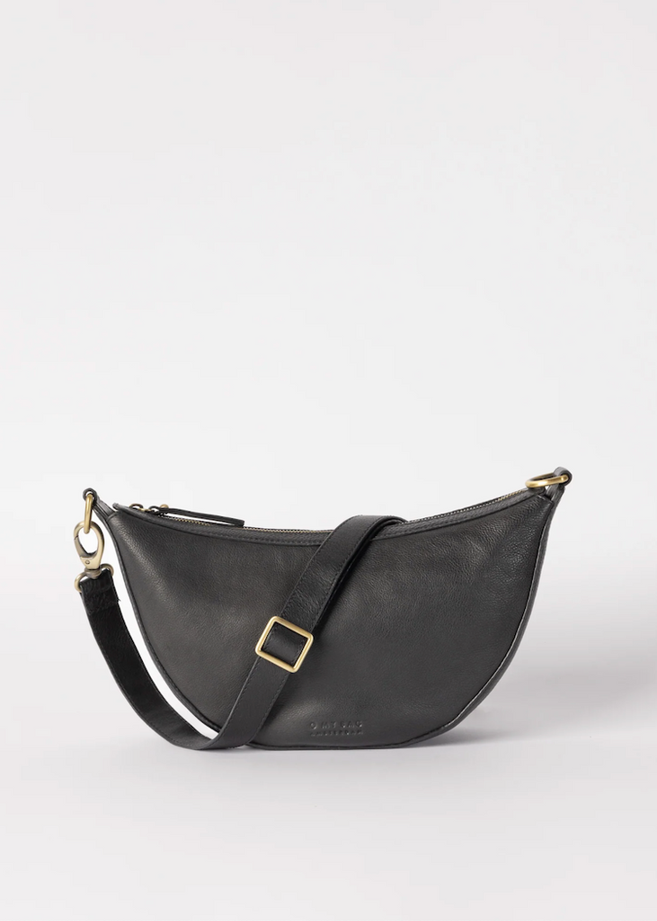 O My Bag | Leo in Black Soft Grain Leather