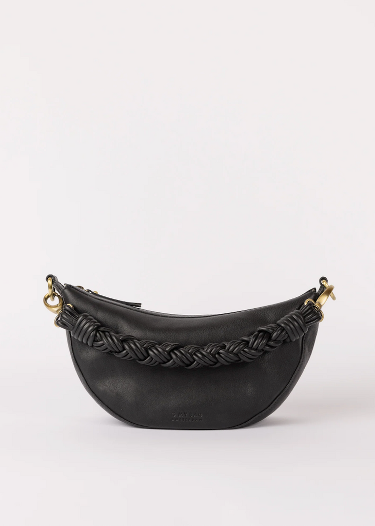 O My Bag | Leo in Black Soft Grain Leather