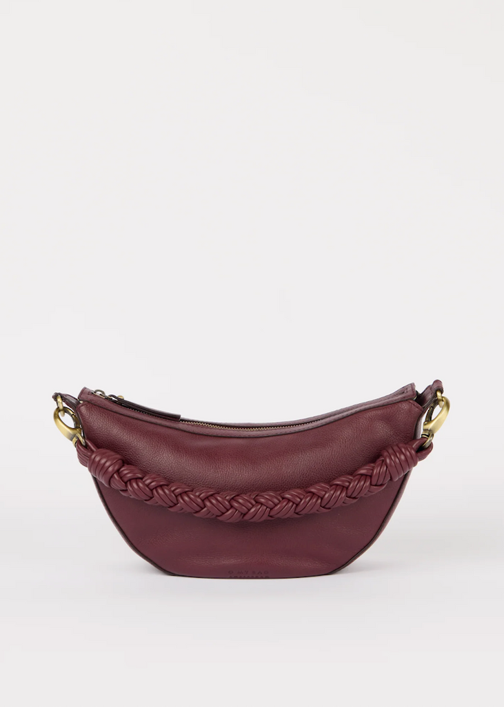 O My Bag | Leo in Dark Cherry Soft Grain