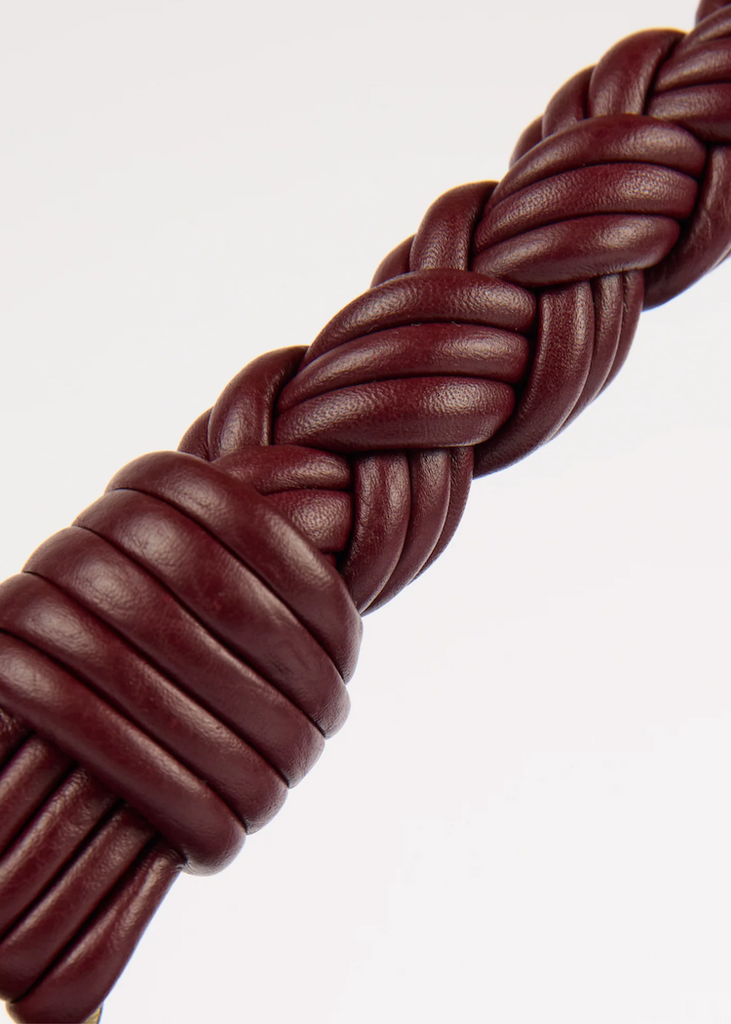O My Bag | Leo in Dark Cherry Soft Grain