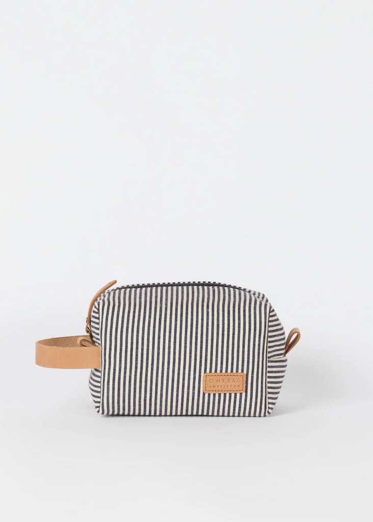 O My Bag | Ted Travel Case Small | Cotton/Camel Hunter Leather
