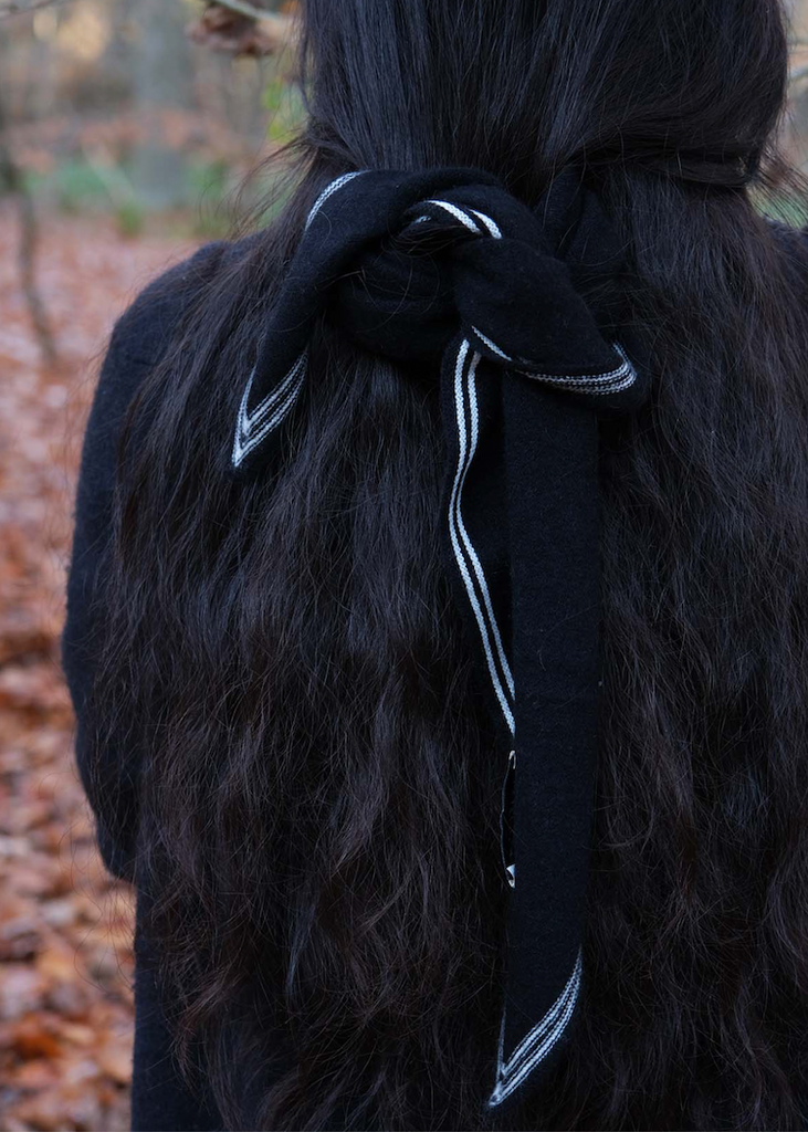 Oats + Rice | Neck Scarf | Black