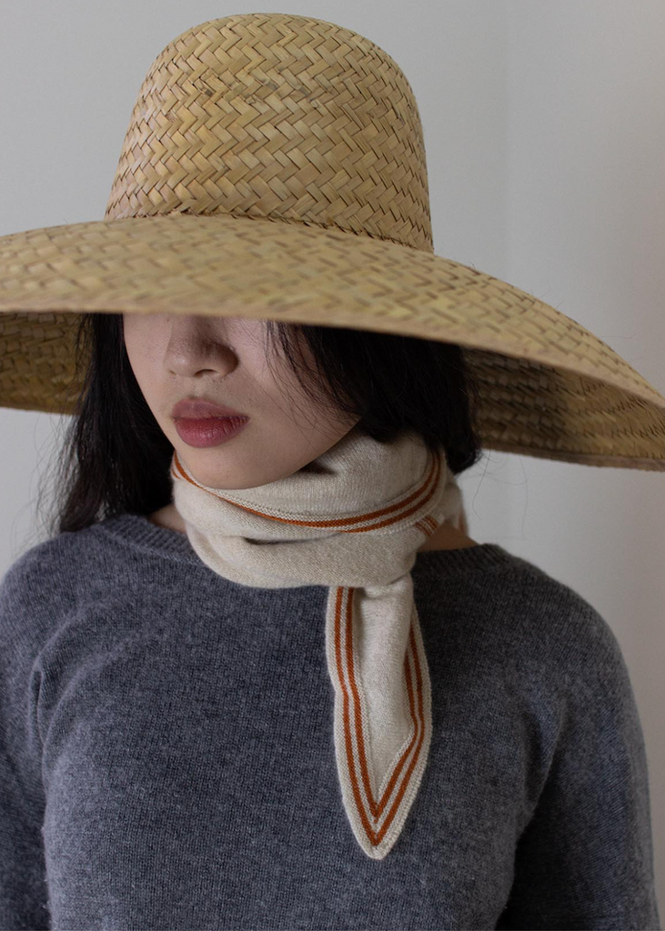 Oats + Rice | Neck Scarf | Cream