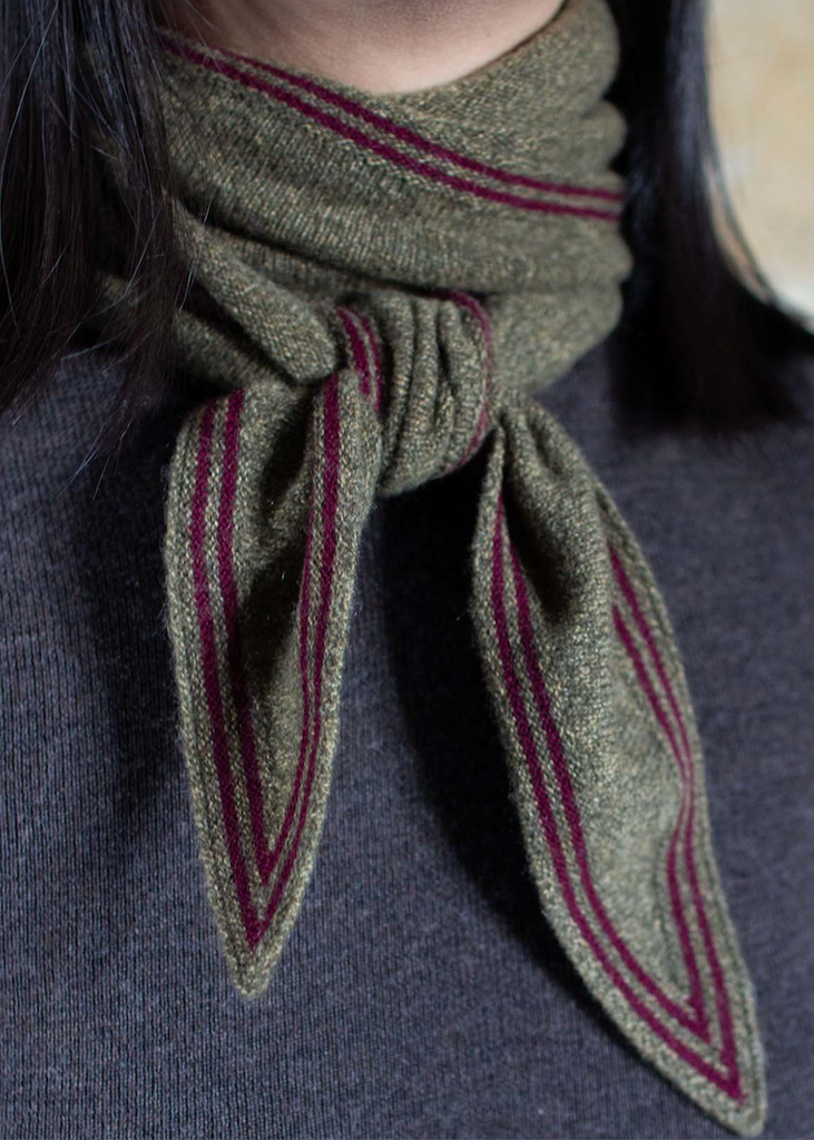 Oats + Rice | Neck Scarf | Green